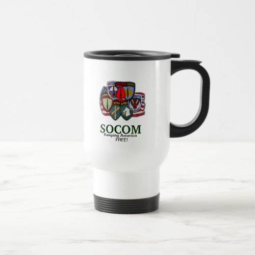 special operations command patches mug