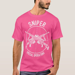 Special Operations Sniper Forces Usa Military T-Shirt