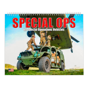 SPECIAL OPS - US Special Operations Vehicles Calendar
