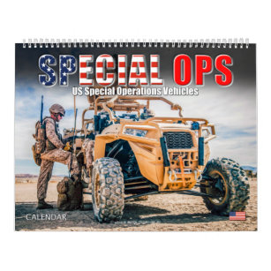 SPECIAL OPS - US Special Operations Vehicles Calendar