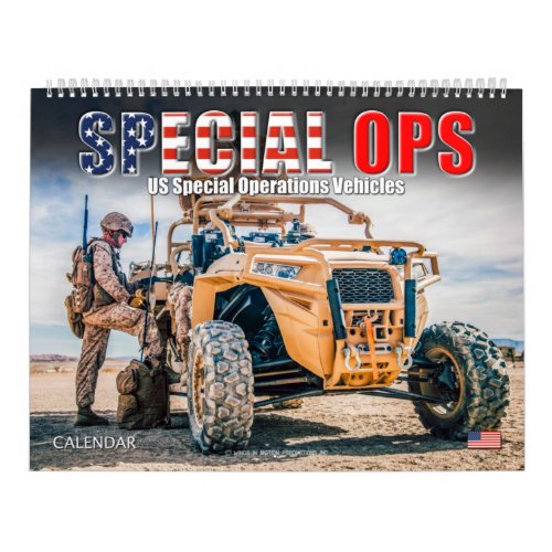 SPECIAL OPS _ US Special Operations Vehicles Calendar