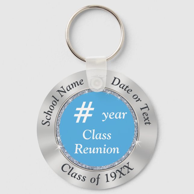 Special Order 55 year Class Reunion Keychain (Front)