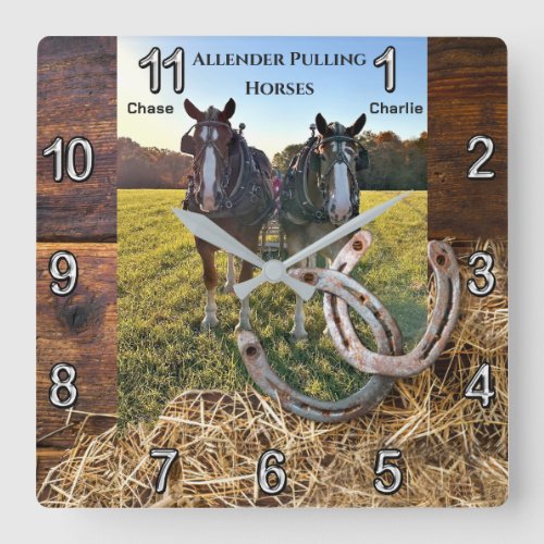 Special Order Chase and Charlie Horse Clock