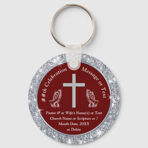 Special Order Church Anniversary Keychain Doris Keychain