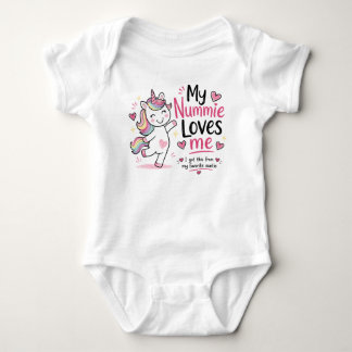 Special Order Customizable Unicorn Baby Bodysuit