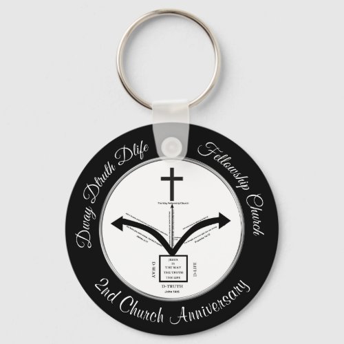 Special Order Dway Dtruth Dlife Church Keychains