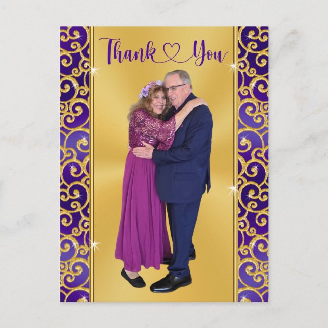 Special Order for Carol Bell, Thank You Post Cards (Front)