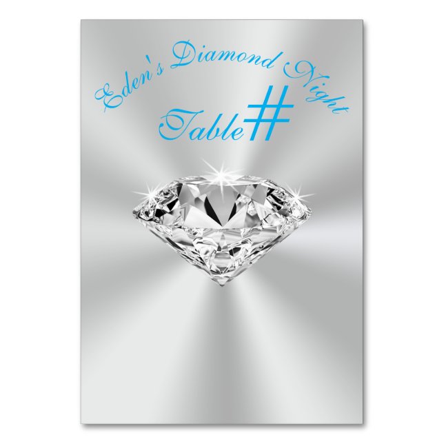 Special Order for Eden's Bat Mitzvah, Table Card (Front)