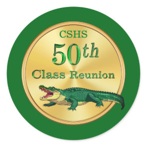 Special Order, Jean Small 50th Class Reunion, Classic Round Sticker