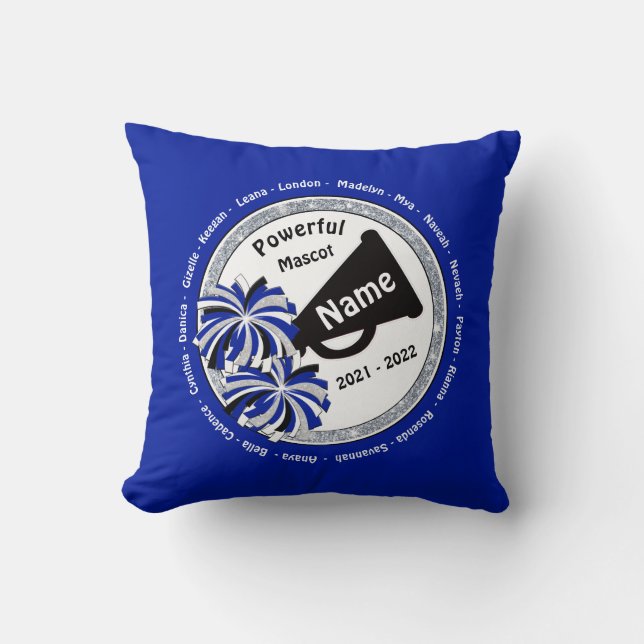 Special Order Powerful Panthers Cheer Pillow (Front)