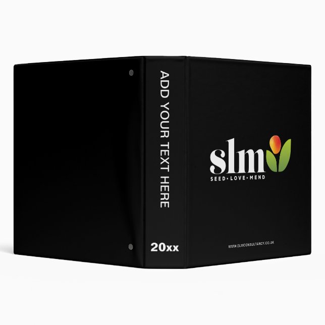 SPECIAL ORDER - SLM CONSULTANCY 3 RING BINDER (Background)