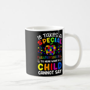 Special Paraprofessional Autism Awareness Coffee Mug