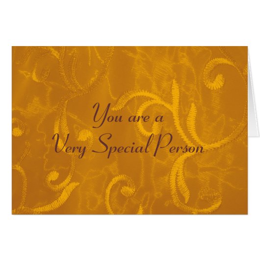 Special Person Cards (Front Horizontal)