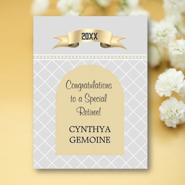 Special! Personalized BIG retirement Card (Creator Uploaded)