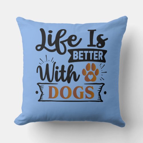 Special Pet Quotes  Throw Pillow