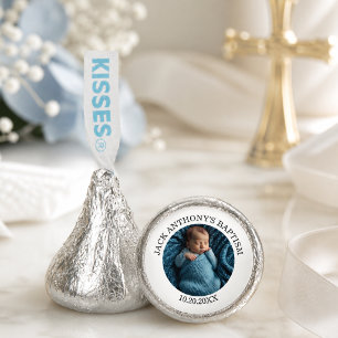 Special Photo Boy's Baptism Hershey®'s Kisses®