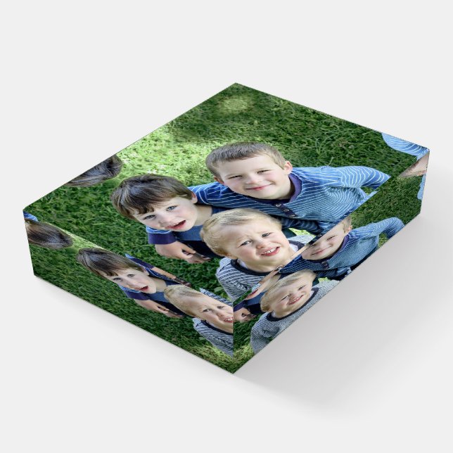 Special photo memories  paperweight (Angled)