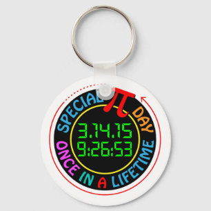 Special Pi Day 2015 Keychain