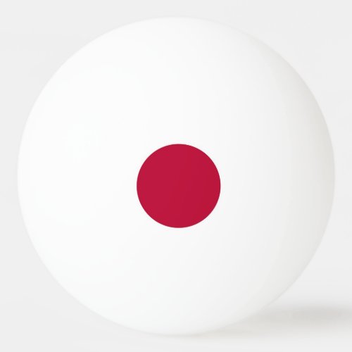 Special ping pong ball with Flag of Japan