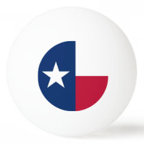 Special ping pong ball with Flag of Texas, USA Special ping pong ball with Flag of Texas, USA