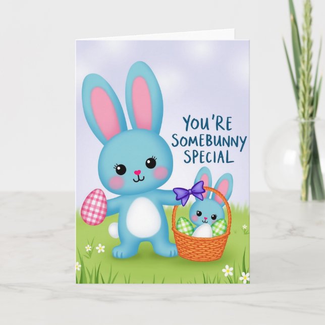 Special Plush Friend Easter Card (Front)
