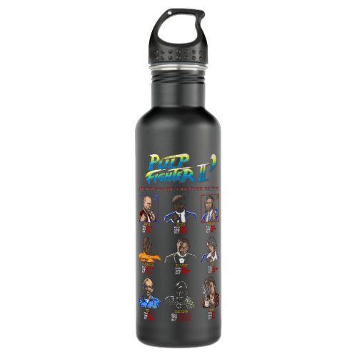 Special Present Pulp Film Ficiton Gift For Music F Stainless Steel Water Bottle