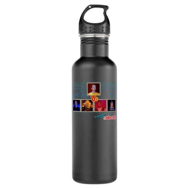Special Present Running Man Mk Stainless Steel Water Bottle (Front)