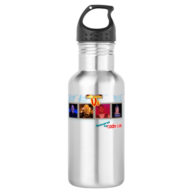 Special Present Running Man Mk Stainless Steel Water Bottle (Front)