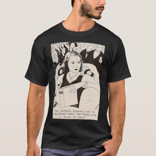 Special Present Stanwyck Drama Barbara Actress Coo T_Shirt