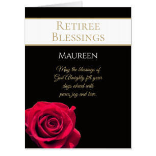 Special Retiree's blessings Big card