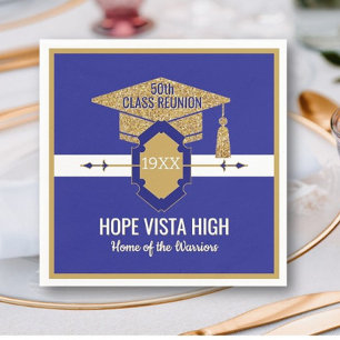 Special Reunion! 50th class reunion napkins