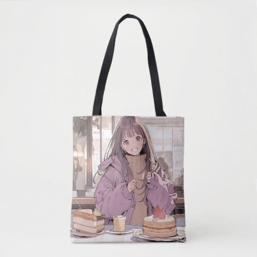 Special Reward JK Tote Bag Purple  Sushi Musume G