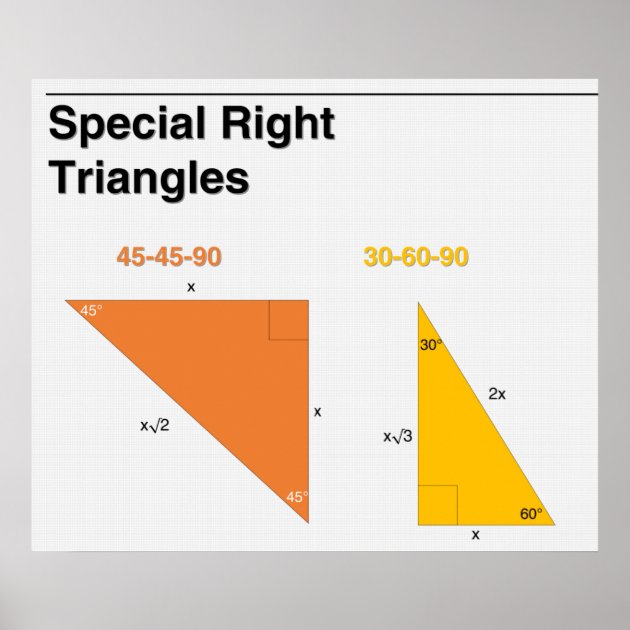 geometry special right triangles