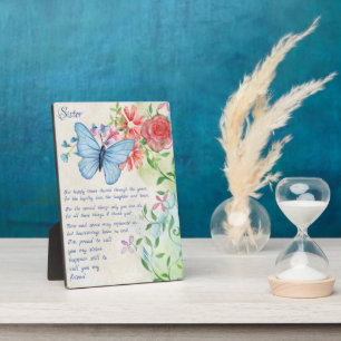 Special Sister, Friend Poem Plaque