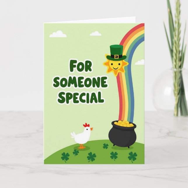 Special Someone Lucky Day Card (Front)