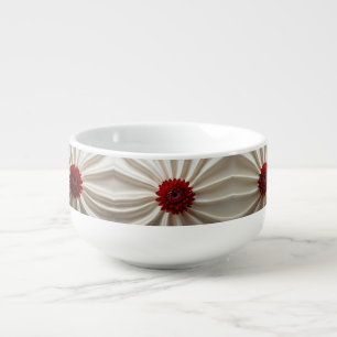 Special soup mug with Japanase Colors Design