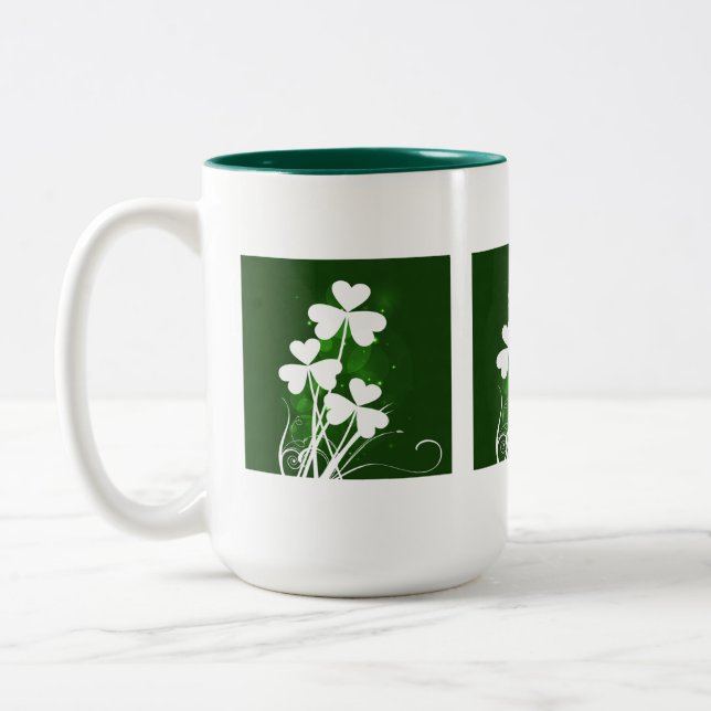 Special St. Patrick's Day Coffee Mug - 15 oz. (Left)