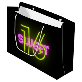 Special Sweet Sixteen 16 Paper Shopping Bags