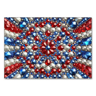 Special table card with Netherlands Colors