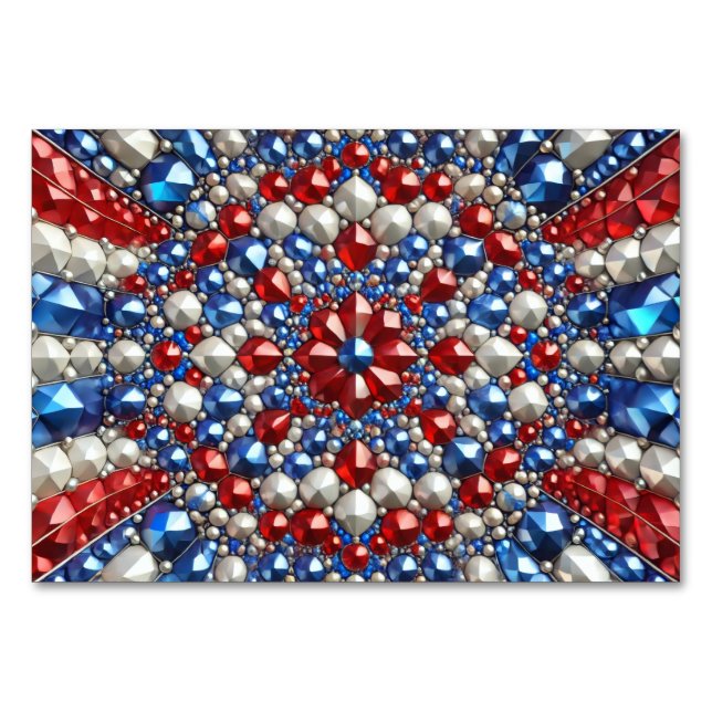 Special table card with Netherlands Colors (Front)