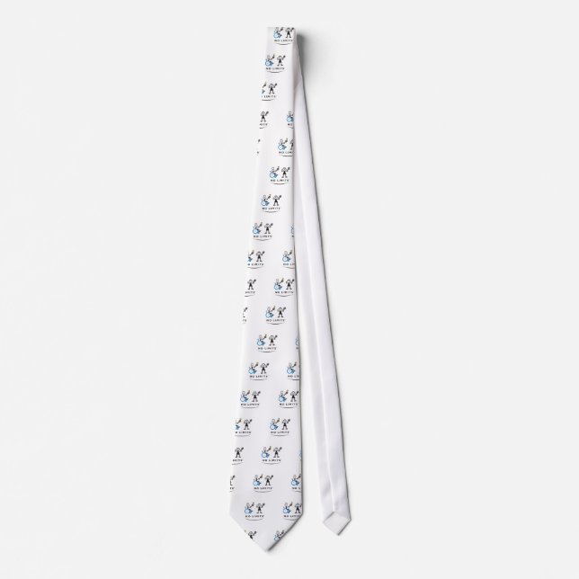 Special Tennis Boy Neck Tie (Front)