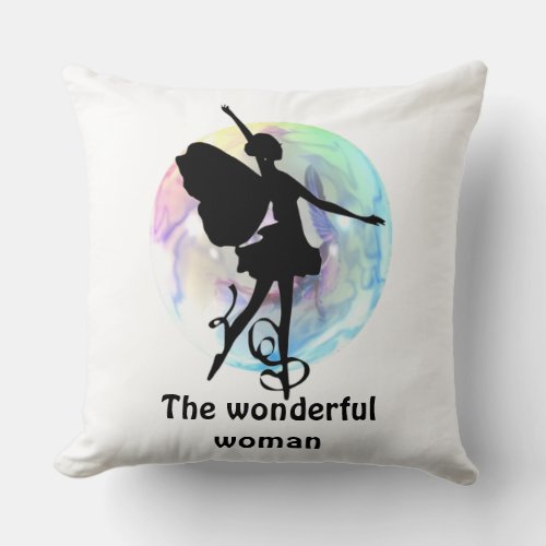 Special Throw Pillow For Wonderful Women