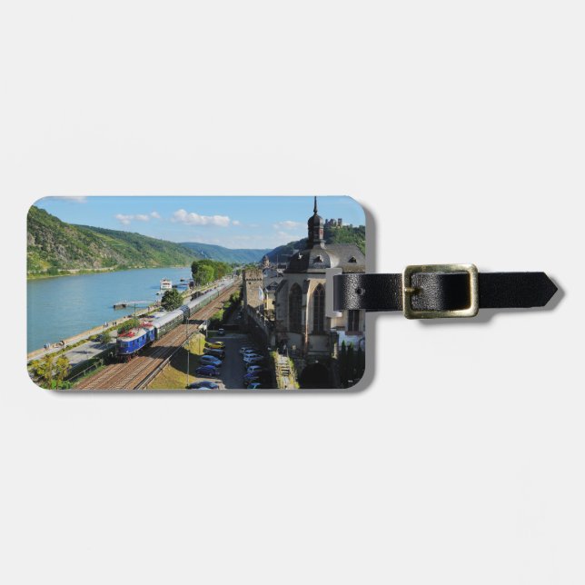 Special train in Oberwesel Luggage Tag (Front Horizontal)