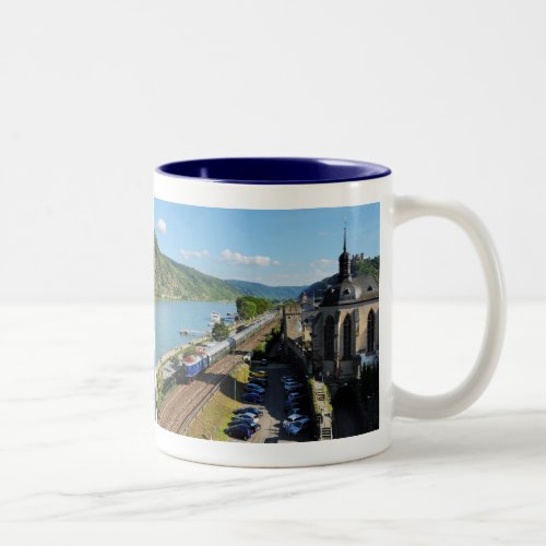special train in Oberweser Two_Tone Coffee Mug