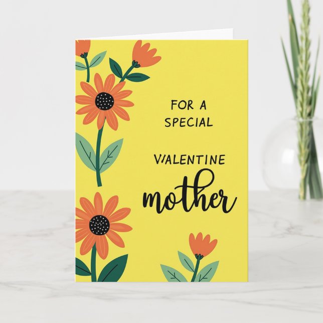 Special Valentine Mother Card (Front)
