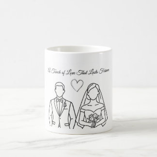 special wedding couple mug