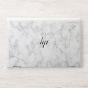 Special White Marble Stone HP Laptop Skin