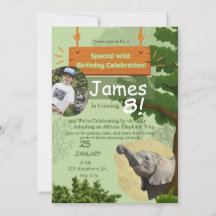 special wild adoption birthday celebration