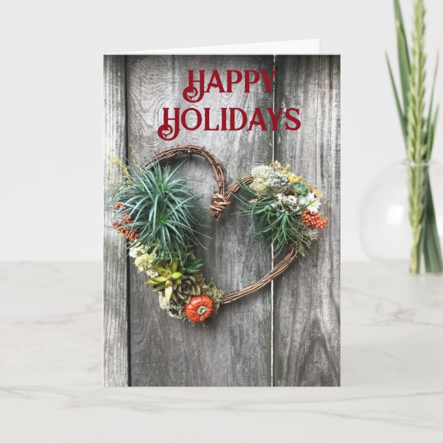 SPECIAL WISHES FOR "SPECIAL FRIEND" HOLIDAY CARD (Front)