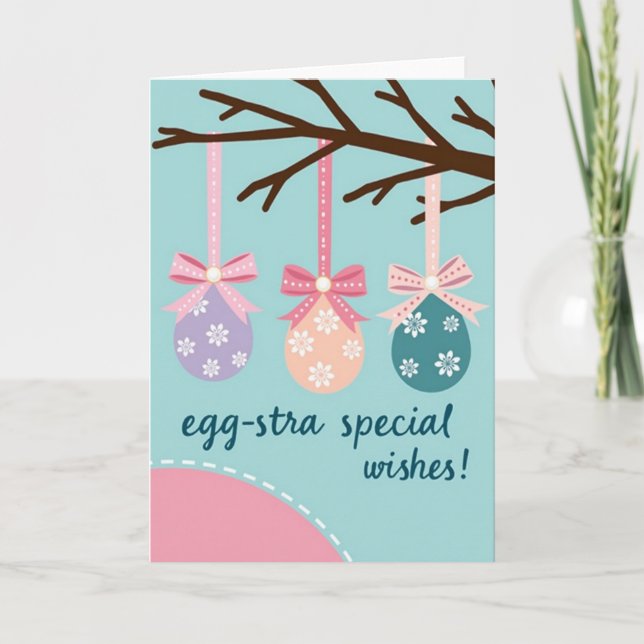 Special Wishes Greeting Card (Front)